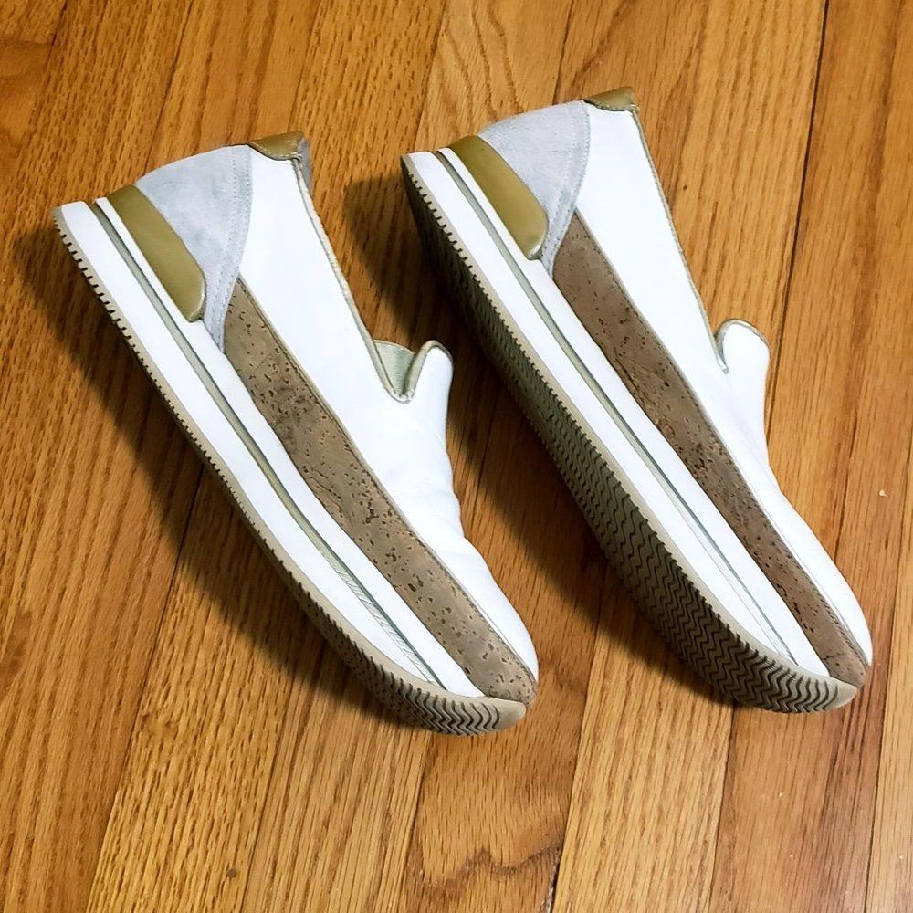 Hogan Gold Trim Sneakers - Picture 5 of 14